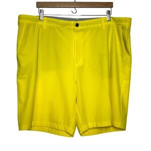 Adidas Ultimate 365 Stretch Yellow Athletic Shorts Size 42